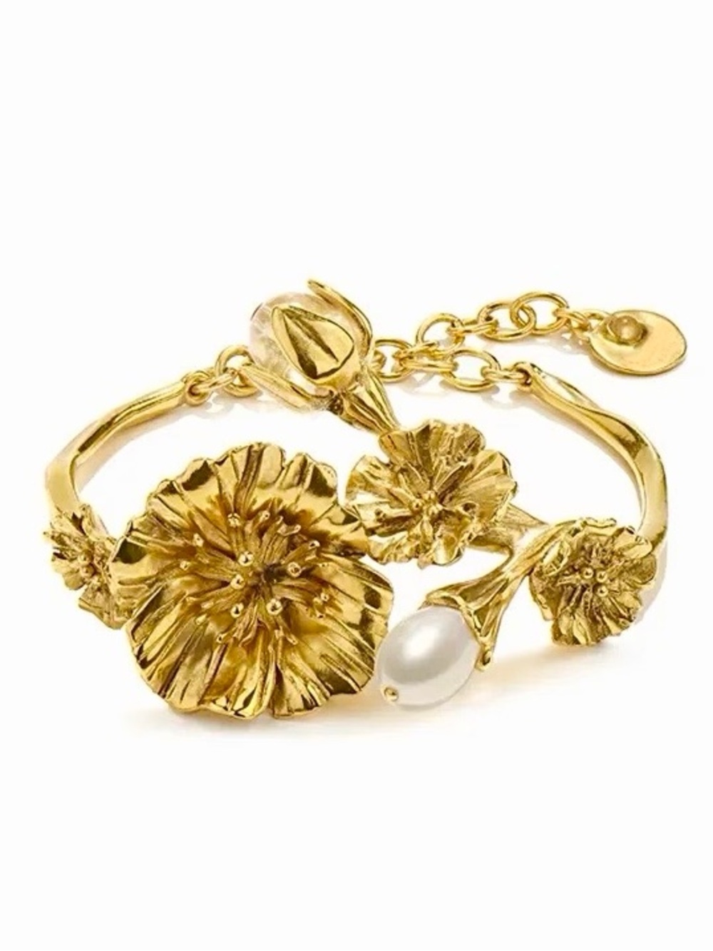 Fleur de Pavot Pearl Bracelet